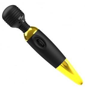 PRETTY LOVE - Supremely Powerful Wand Massager (Battery - Black Gold)
